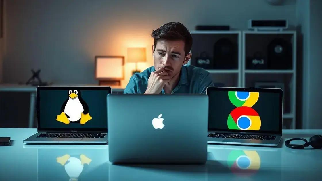 Using Linux or other operating systems