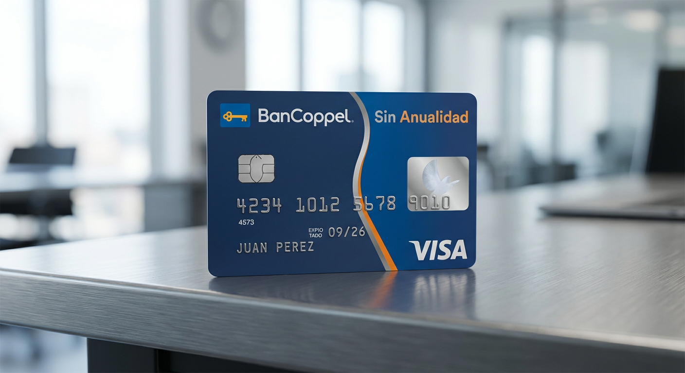 STRICT INSTRUCTION: You MUST generate an image of EXACTLY the credit card described below. Do NOT substitute, mix up, or invent any other card. The card identity is: CARD NAME: "Tarjeta de Crédito Ba
