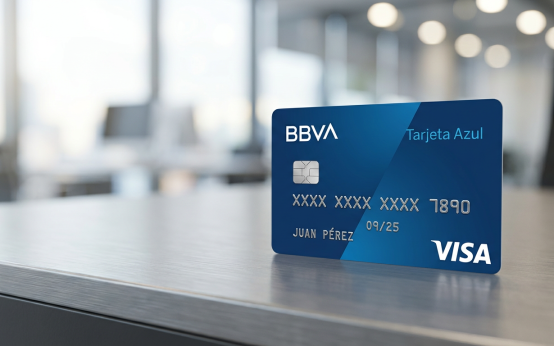 STRICT INSTRUCTION: You MUST generate an image of EXACTLY the credit card described below. Do NOT substitute, mix up, or invent any other card. The card identity is: CARD NAME: "Tu Decisión Segura: T