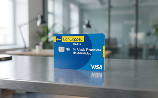 STRICT INSTRUCTION: You MUST generate an image of EXACTLY the credit card described below. Do NOT substitute, mix up, or invent any other card. The card identity is: CARD NAME: "Tarjeta de Crédito Ba