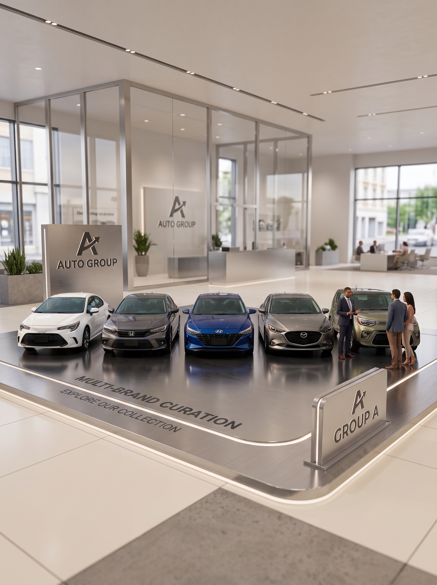 Vehicle options inside financing card