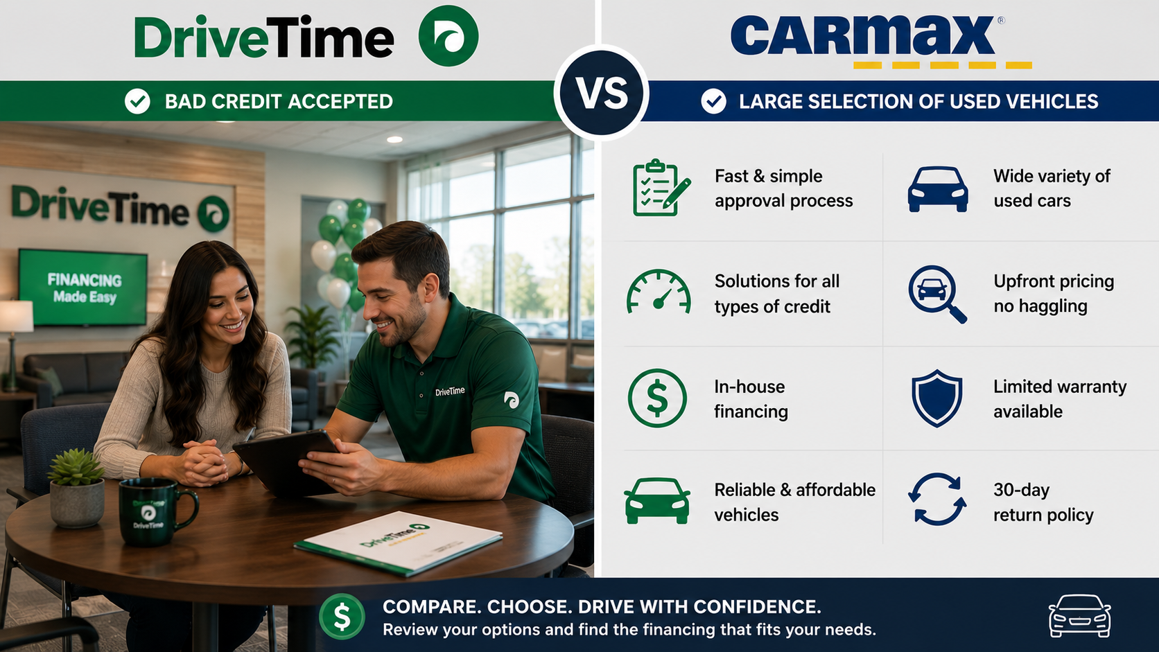 Vehicle financing card image