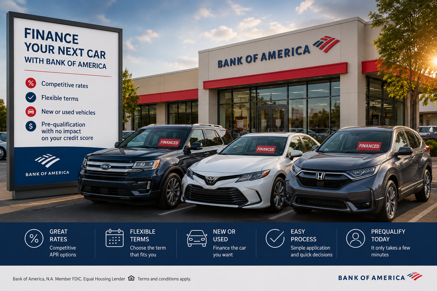 Bank of America auto loans image