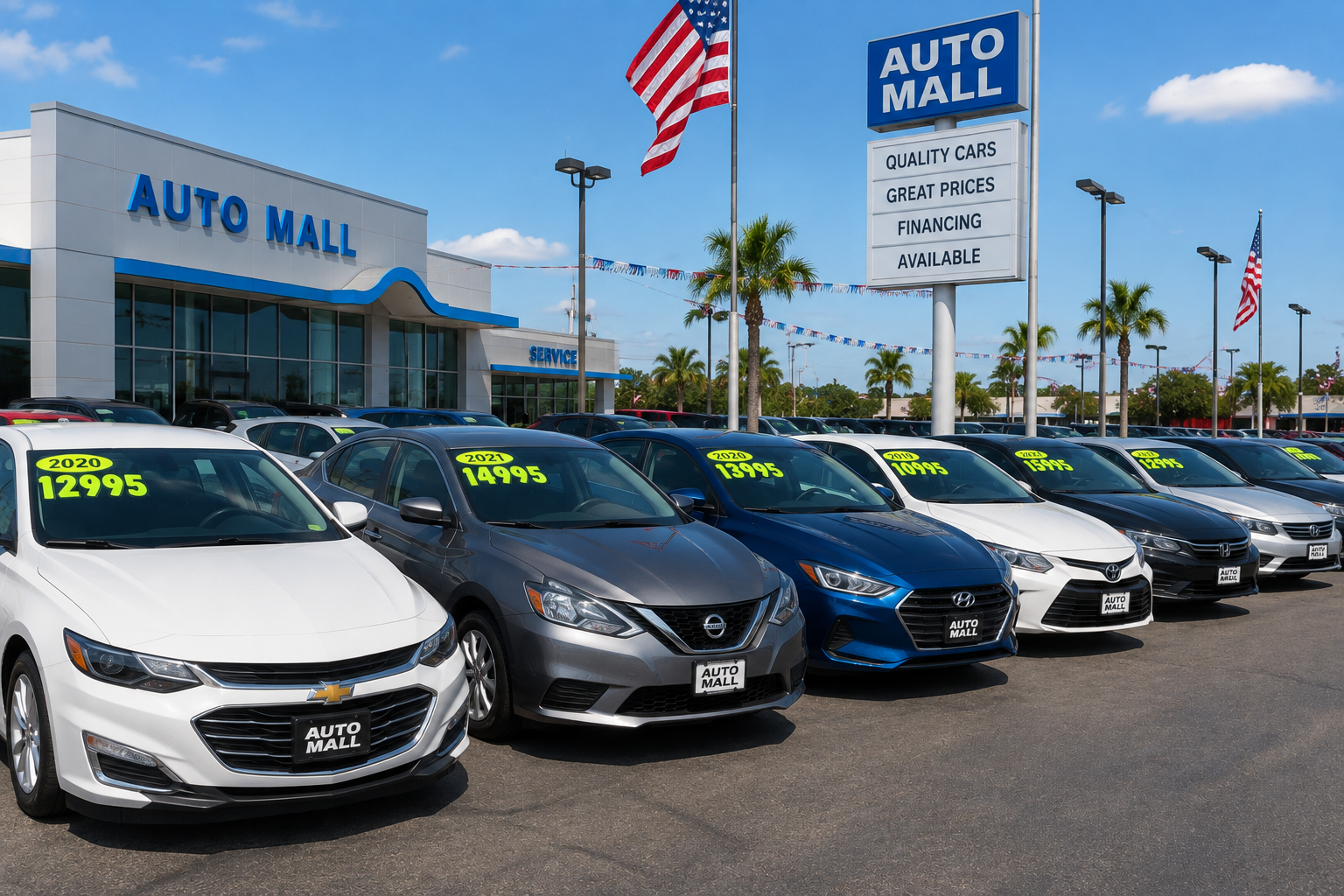 Auto mall financing card image